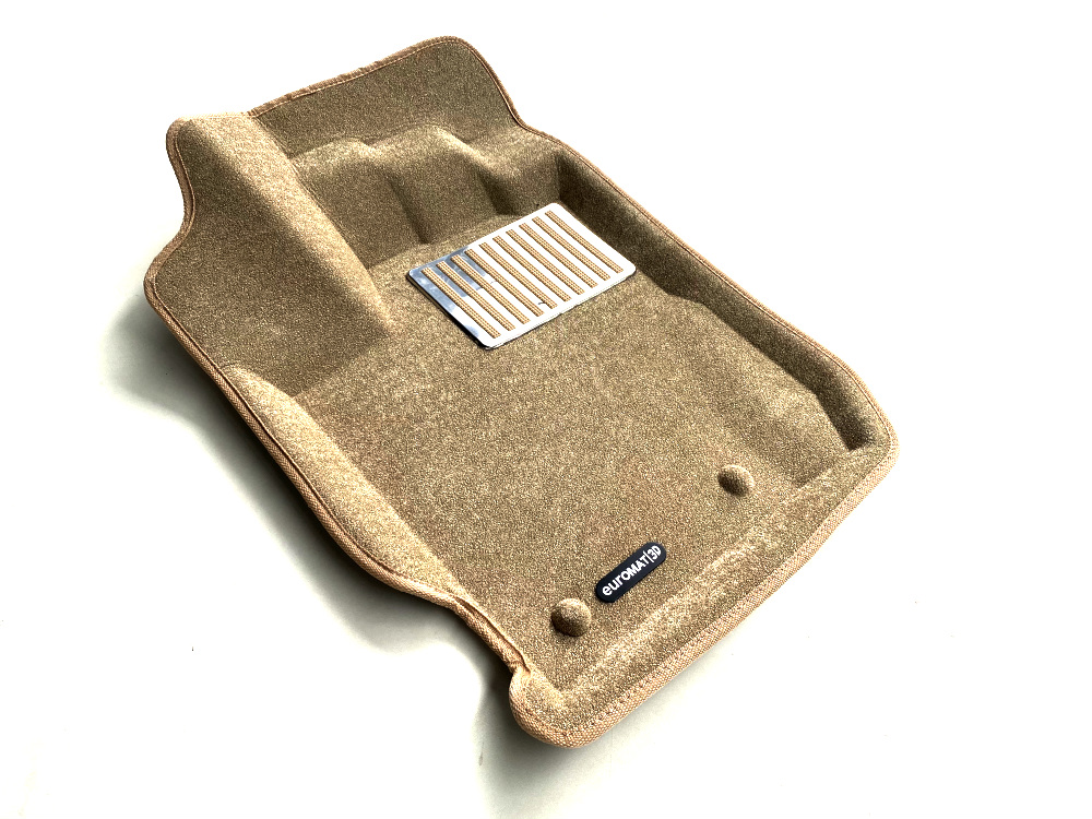 Коврики салона текст. 3D euro-std RENAULT Kaptur (2016-) (БЕЖ) (EM3D) C3